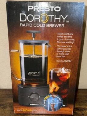 Presto Dorothy Rapid Cold Brewer Coffee Maker